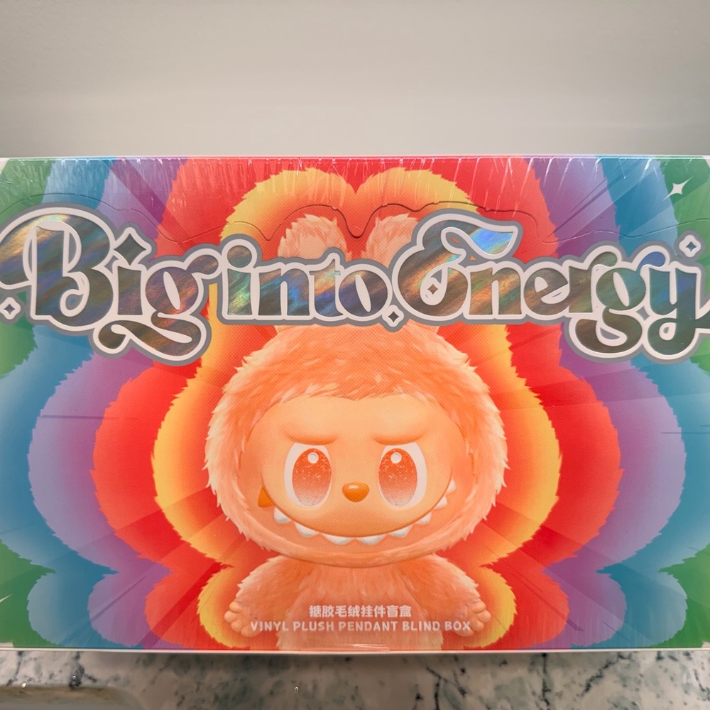 Big Into Oneguy Orange Plush Pendant Blind Box